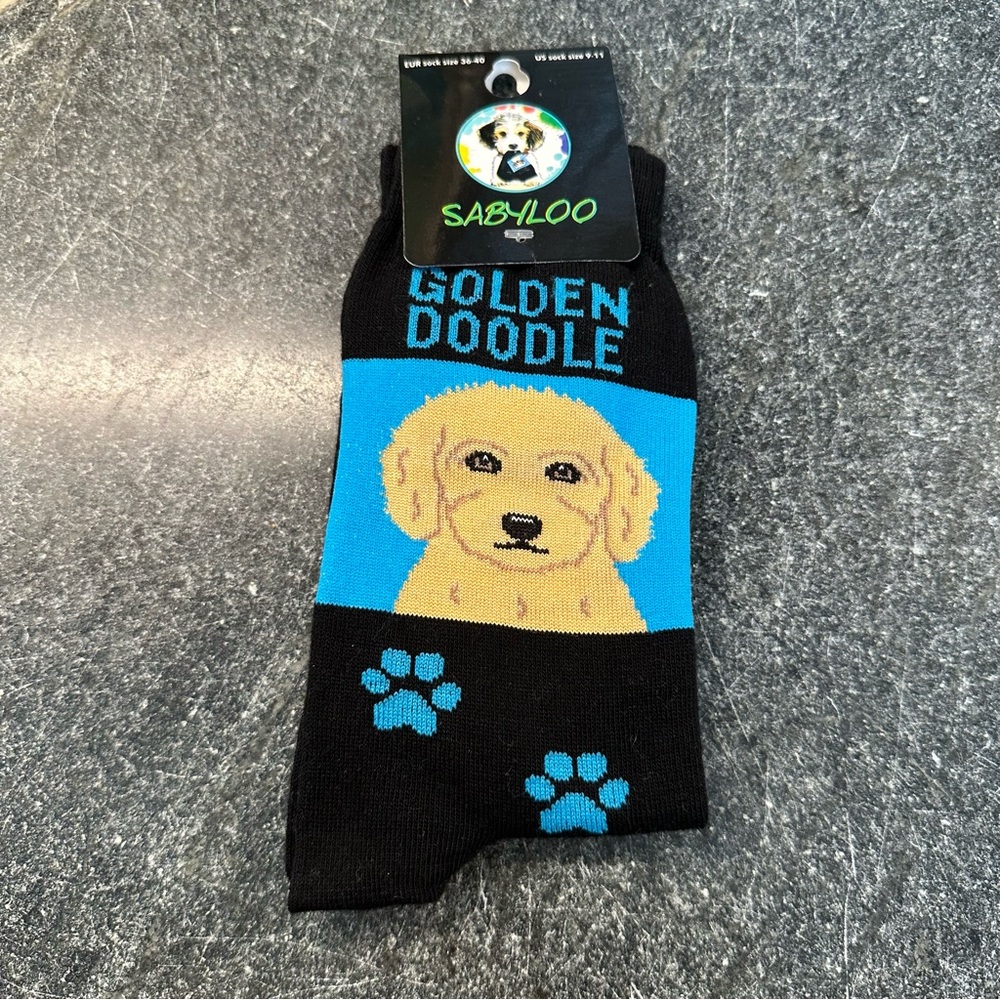 Golden Doodle Socks